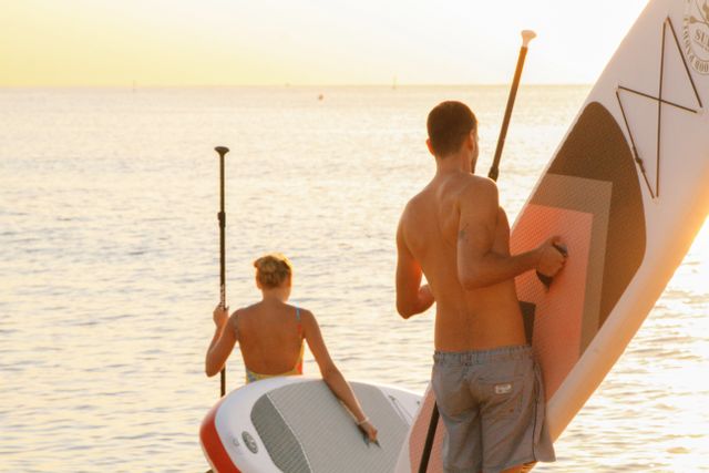 Imagen meramente ilustrativa sobre experiencia sobre Paddle surf en Cabo de Palos, Cartagena, Región de Murcia